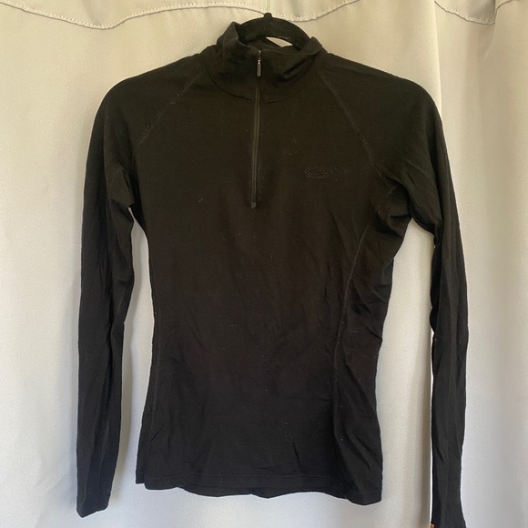 Chemise Icebreaker Homme Bodyfit 260 - Laine Mérinos Grise - Taille L - Occasion